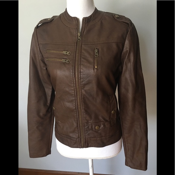 pink envelope leather jacket